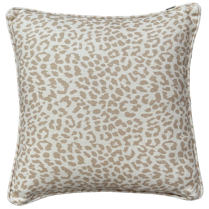 Norell Kudde 50x50 cm, Beige / Leopard