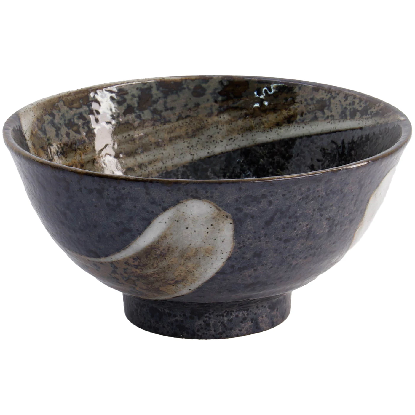 Tokyo Design Studio Arahake Rim Sk&aring;l 60 Cl - Serveringssk&aring;lar Keramik Svart