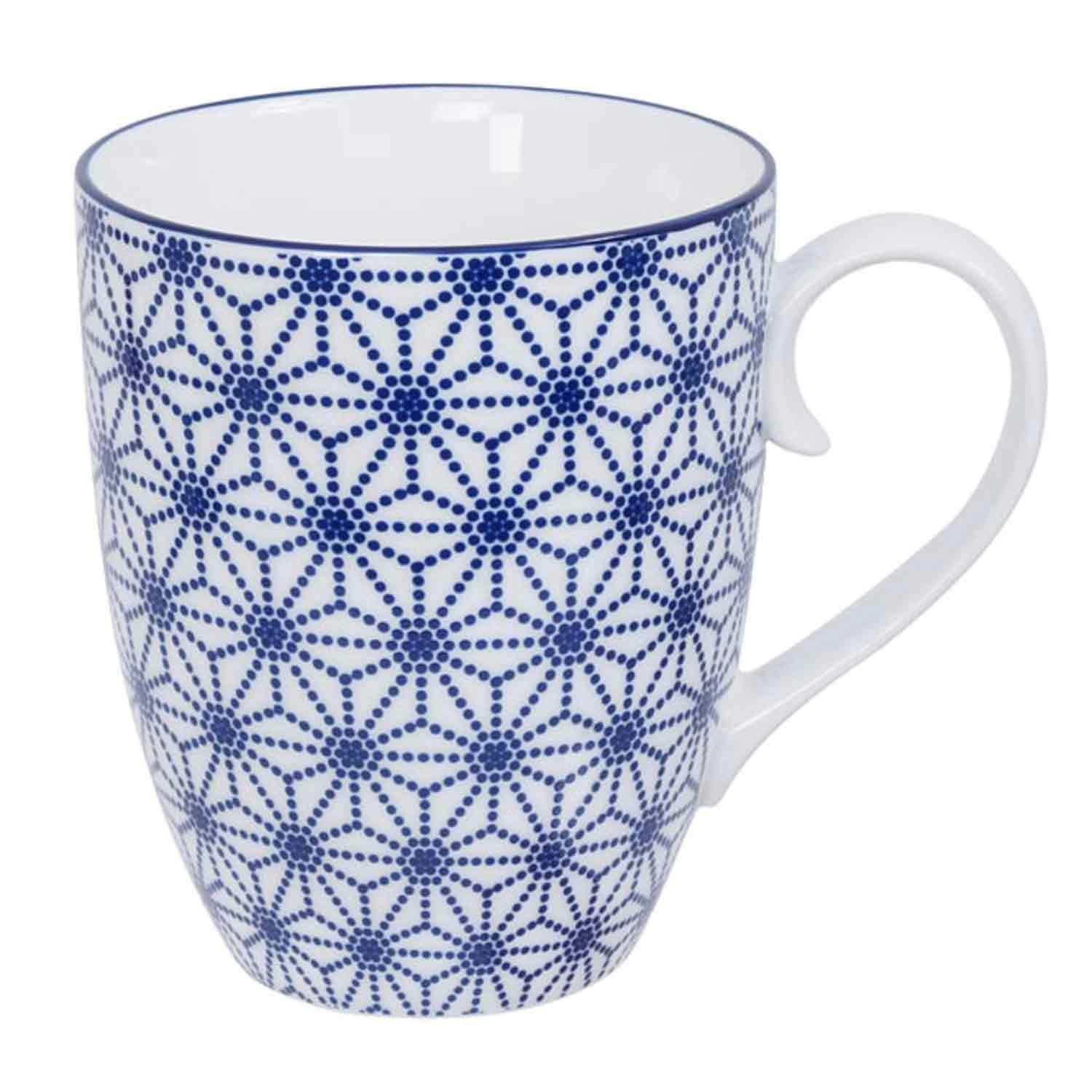Tokyo Design Studio Nippon Blue Mugg 38 Cl Star - Kaffekoppar Porslin Bl&aring;