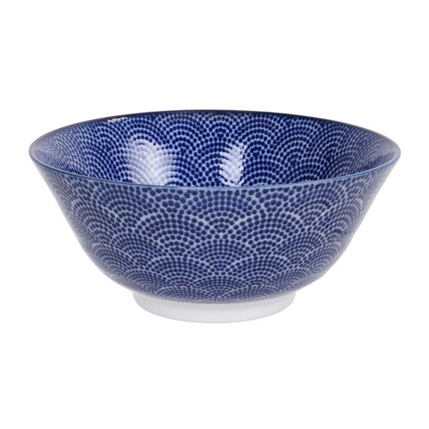 Tokyo Design Studio Nippon Blue Tayo Sk&aring;l 50 Cl Dots - Serveringssk&aring;lar Porslin Bl&aring;