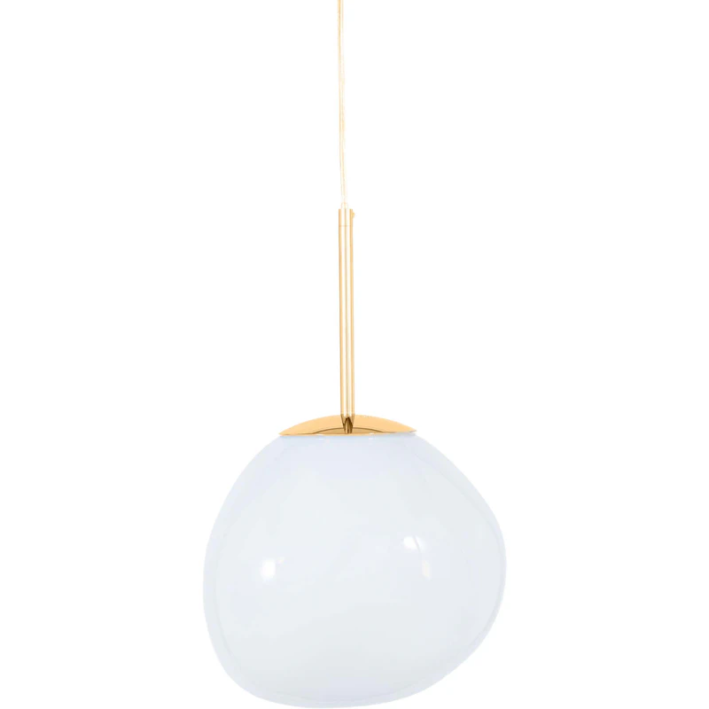Melt Pendel Liten, Opal / Guld