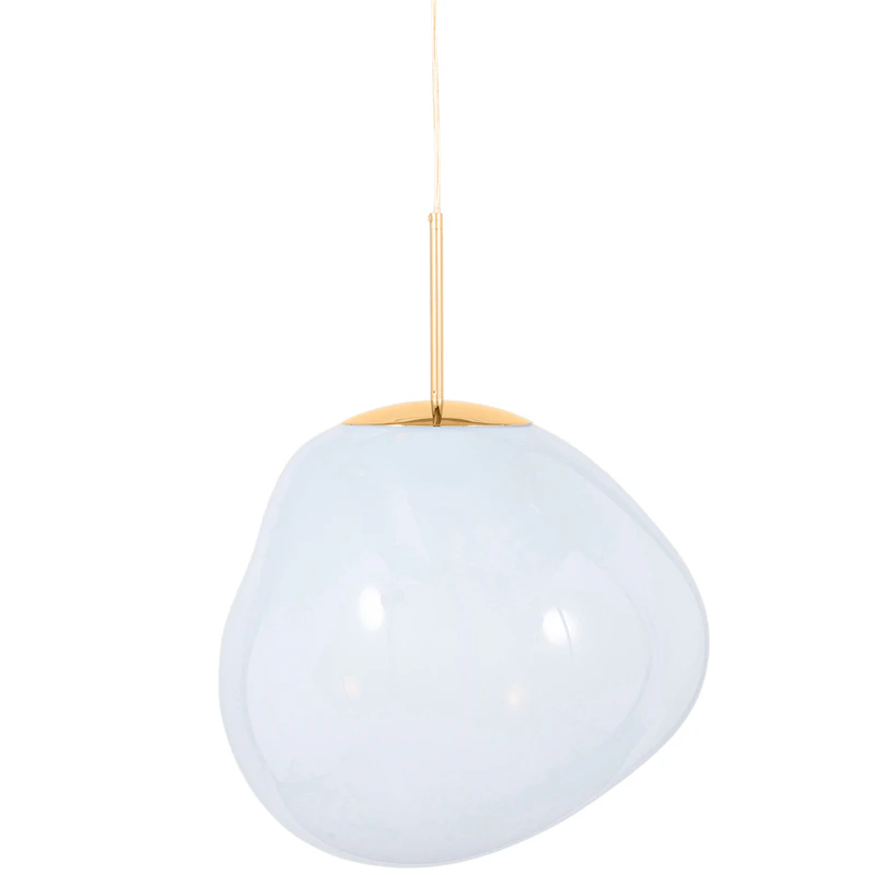 Melt Pendel Stor, Opal / Guld