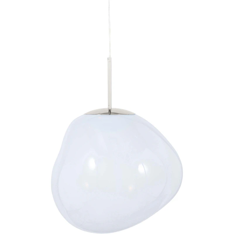 Melt Pendel Stor, Opal / Silver