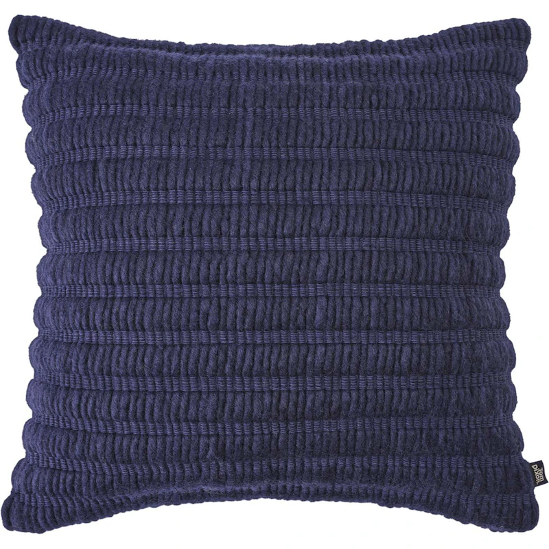 Ridge Kudde 45x45 cm, Indigo