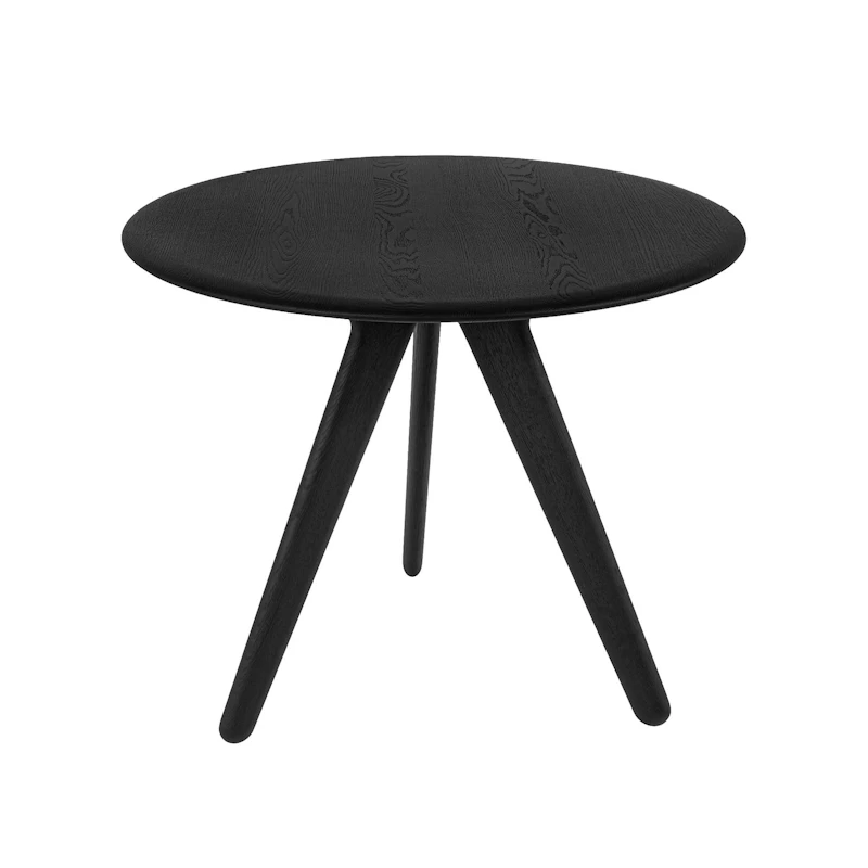 Groove Matbord Ø90 cm, Svart
