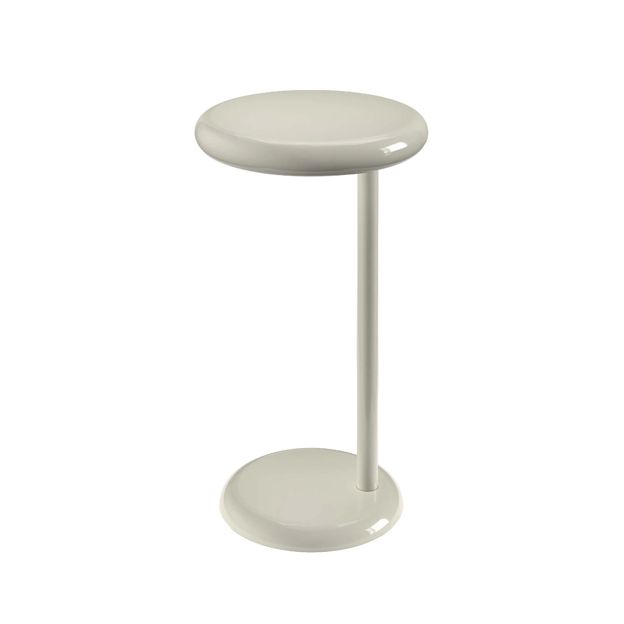 Tom Dixon Spot Sidobord &Oslash;35 Cm - Sidobord & Avlastningsbord Rostfritt St&aring;l Putty