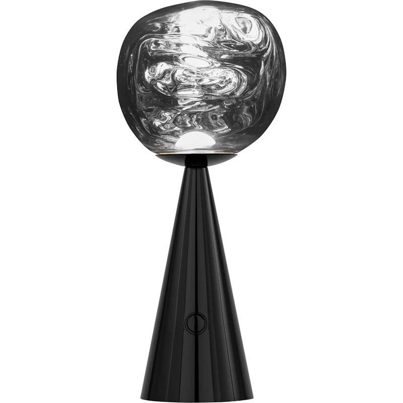 Melt Portabel Lampa, Svart