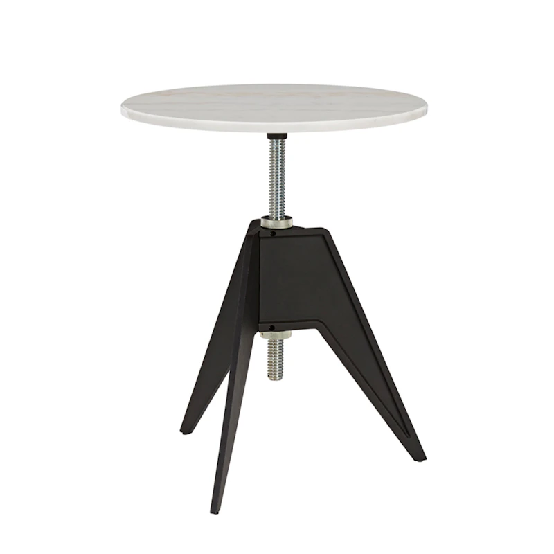 Screw Kafébord Ø60 cm, Vit