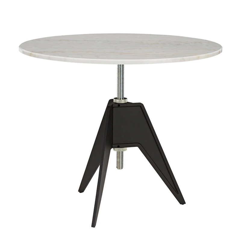 Screw Kafébord Ø90 cm, Vit