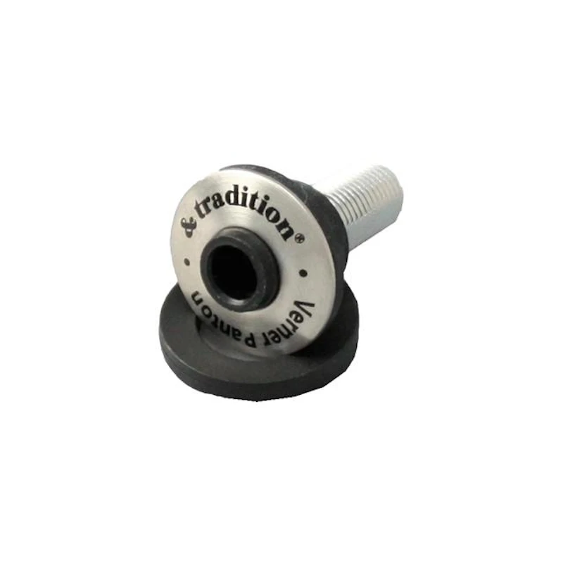 Bricka & Gängrör/Skruv Till VP4 Krom/Svart