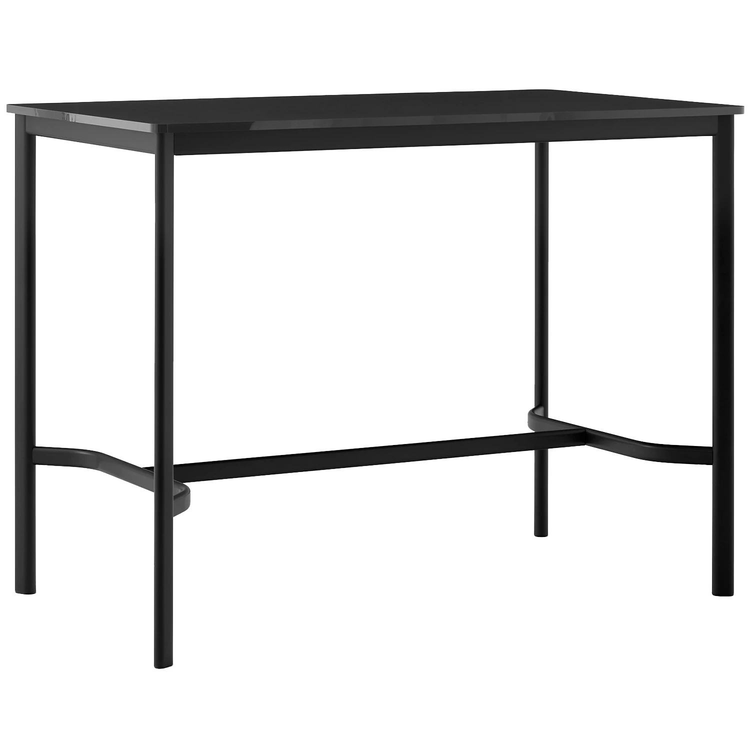 &Tradition Drip Hw114 Barbord 80x140x105 Cm / - Laminat Svart