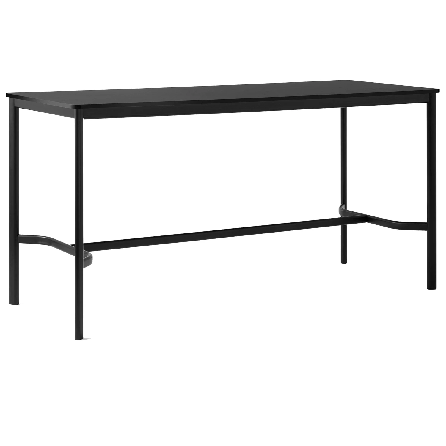 &Tradition Drip Hw62 Barbord 80x190x95 Cm / - Laminat Svart