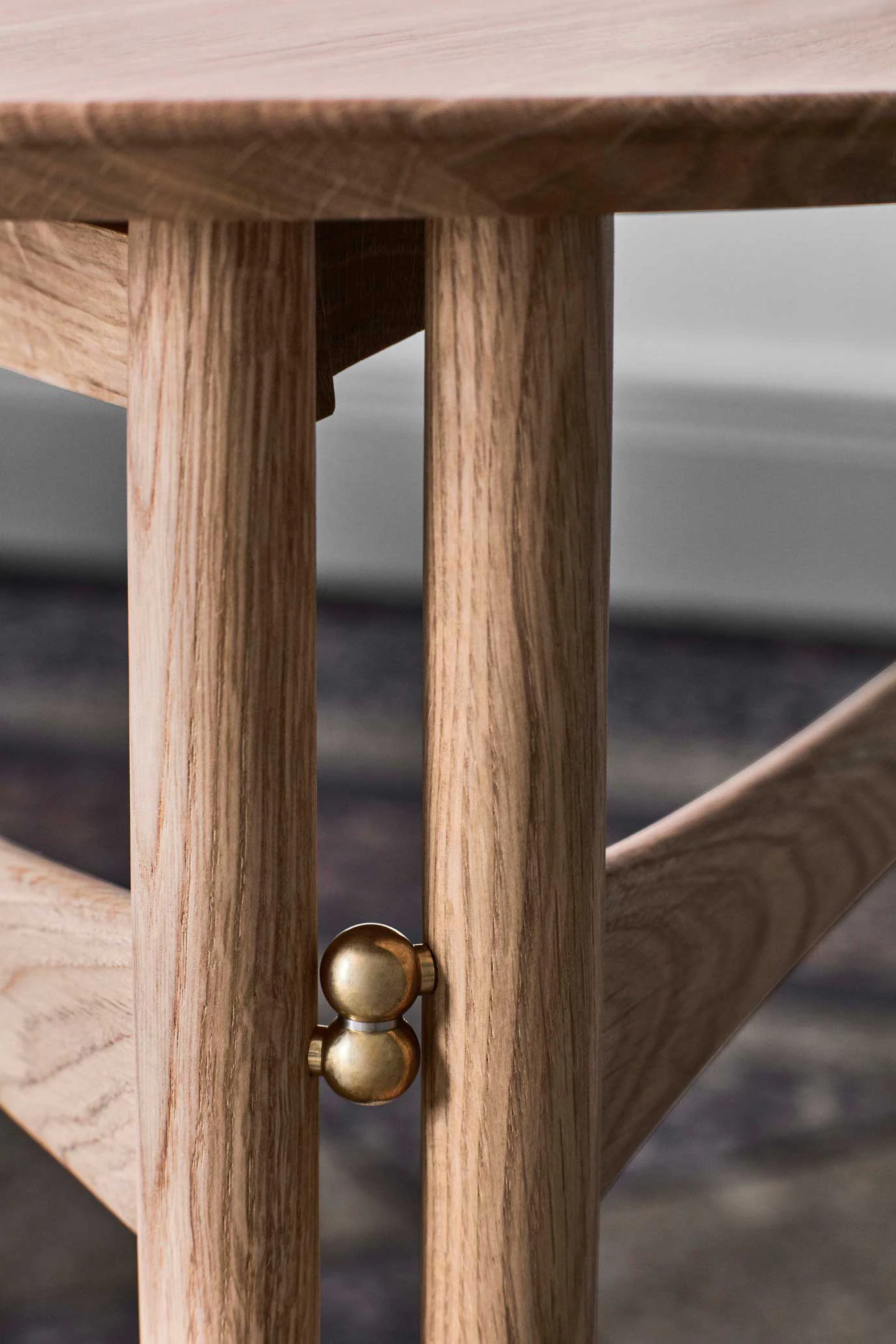 &Tradition Drop Leaf Hm5 Soffbord, oljad ek från &Tradition, bild 3