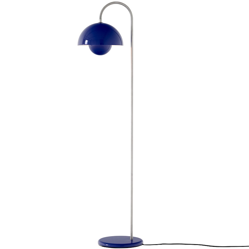 Flowerpot VP12 Golvlampa, Cobalt Blue