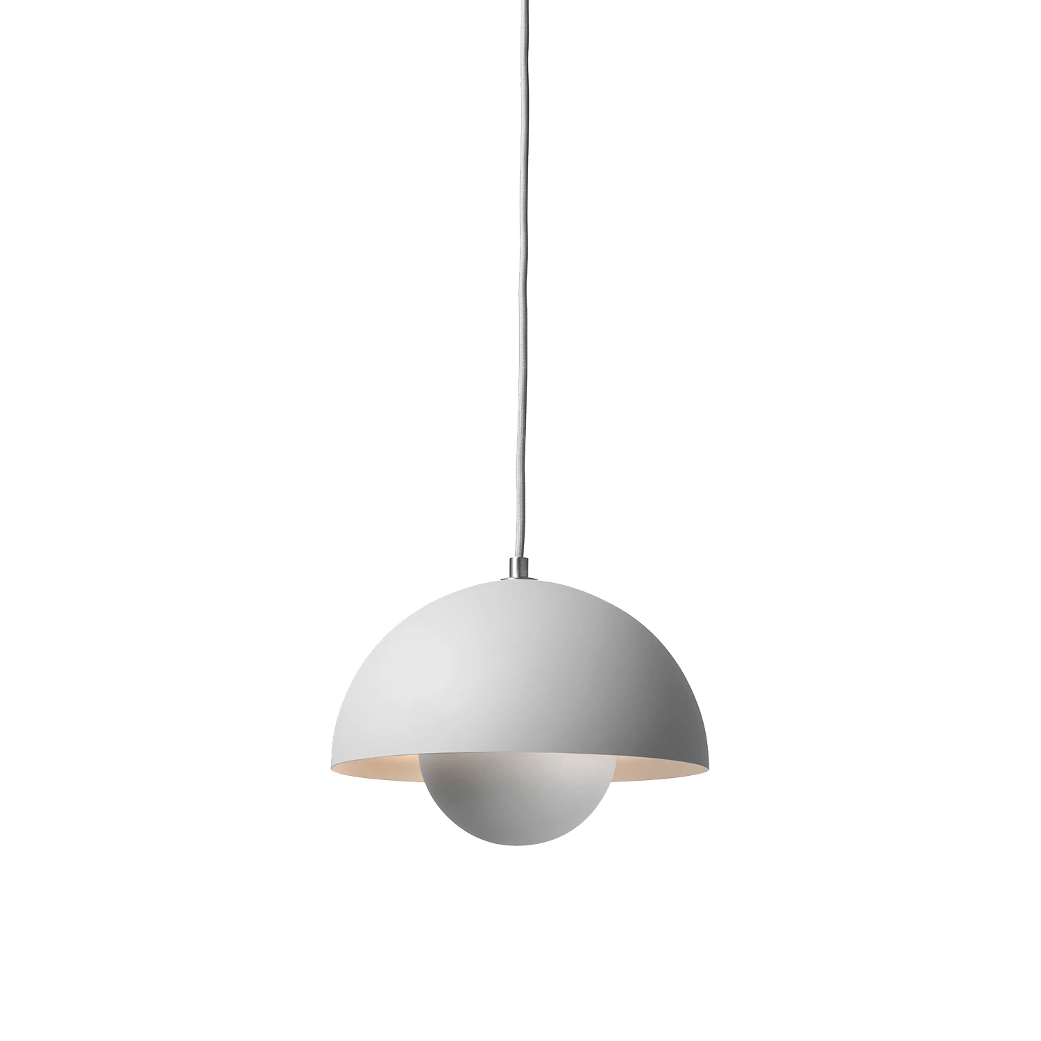 &Tradition Flowerpot Vp1 Pendel Matt Light Grey - Pendellampor Stål Matt Ljusgrå