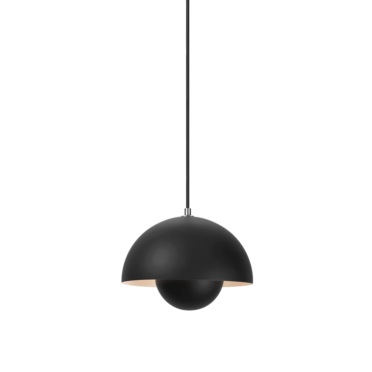 &Tradition Flowerpot Vp1 Pendel Matt Black - Pendellampor Stål Mattsvart