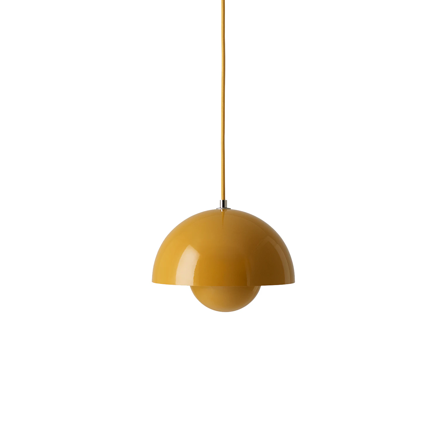 &Tradition Flowerpot Vp1 Pendel Mustard - Pendellampor Stål Senapsgul
