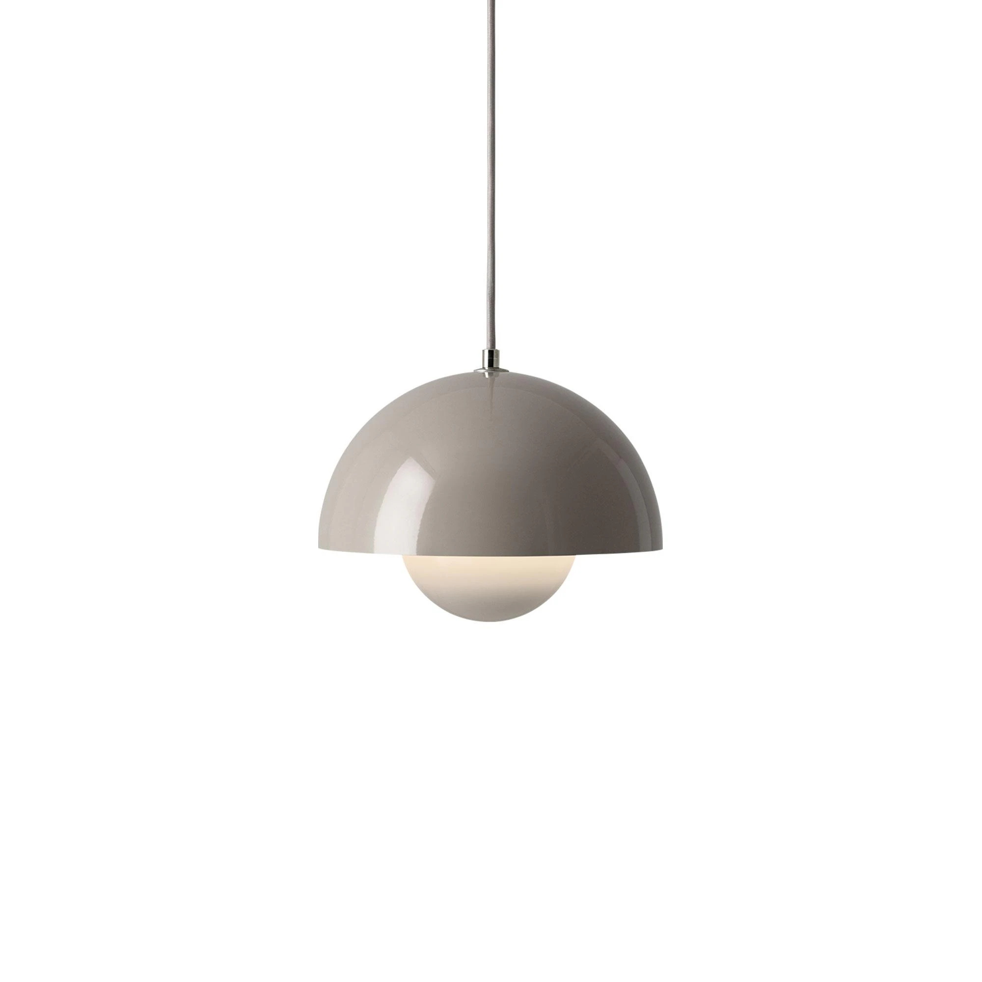 &Tradition Flowerpot Vp1 Pendel Grey Beige - Pendellampor Stål Gråbeige