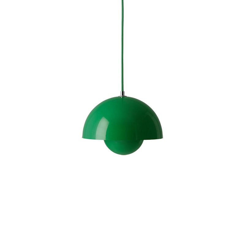 Flowerpot VP1 Pendel, Signal Green