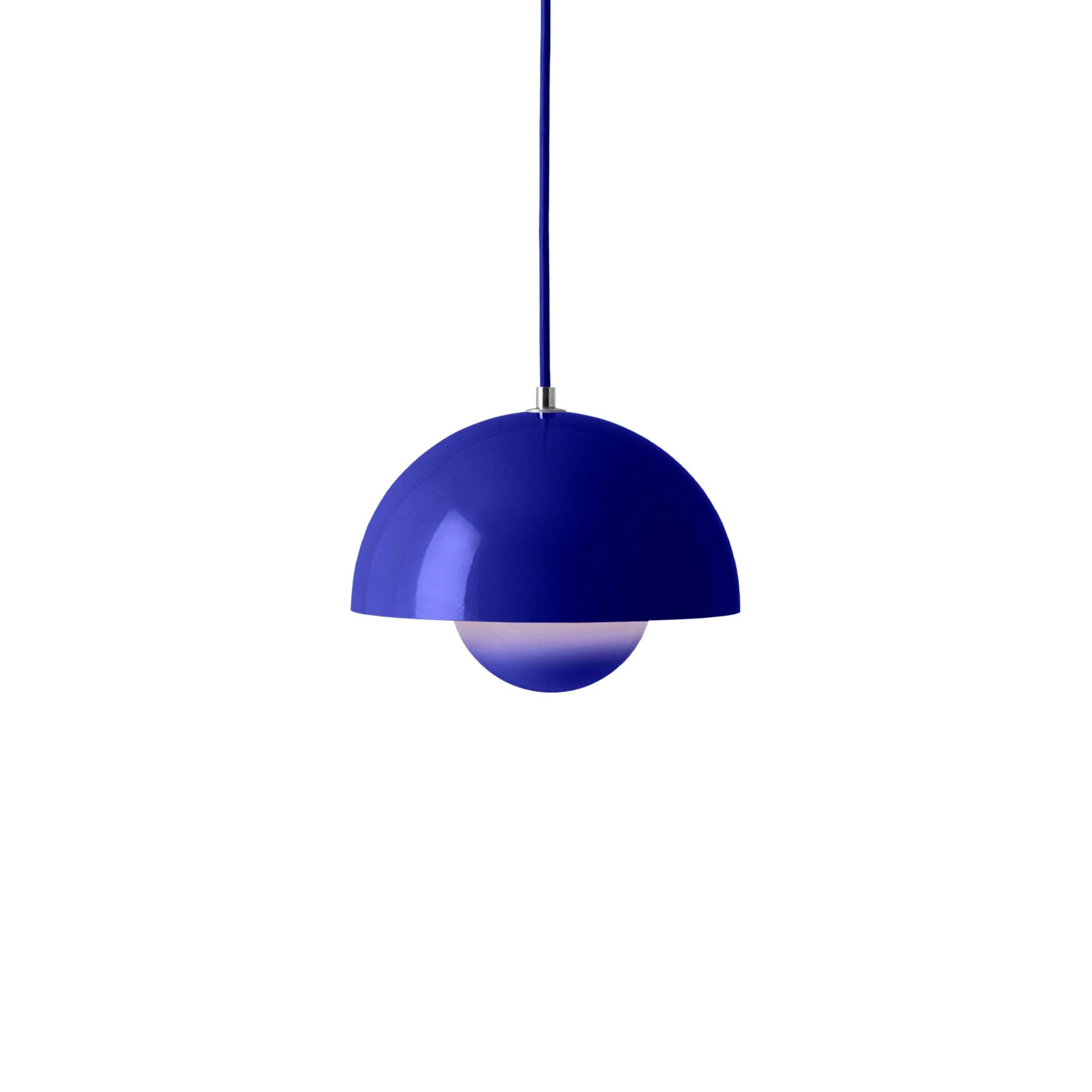 &Tradition Flowerpot Vp1 Pendel Cobalt Blue - Pendellampor Stål Koboltblå
