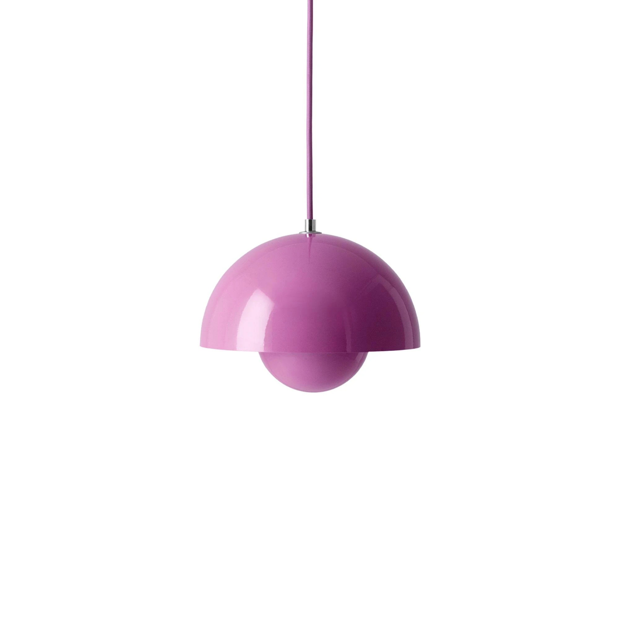 &Tradition Flowerpot Vp1 Pendel - Pendellampor Stål Tangy Pink