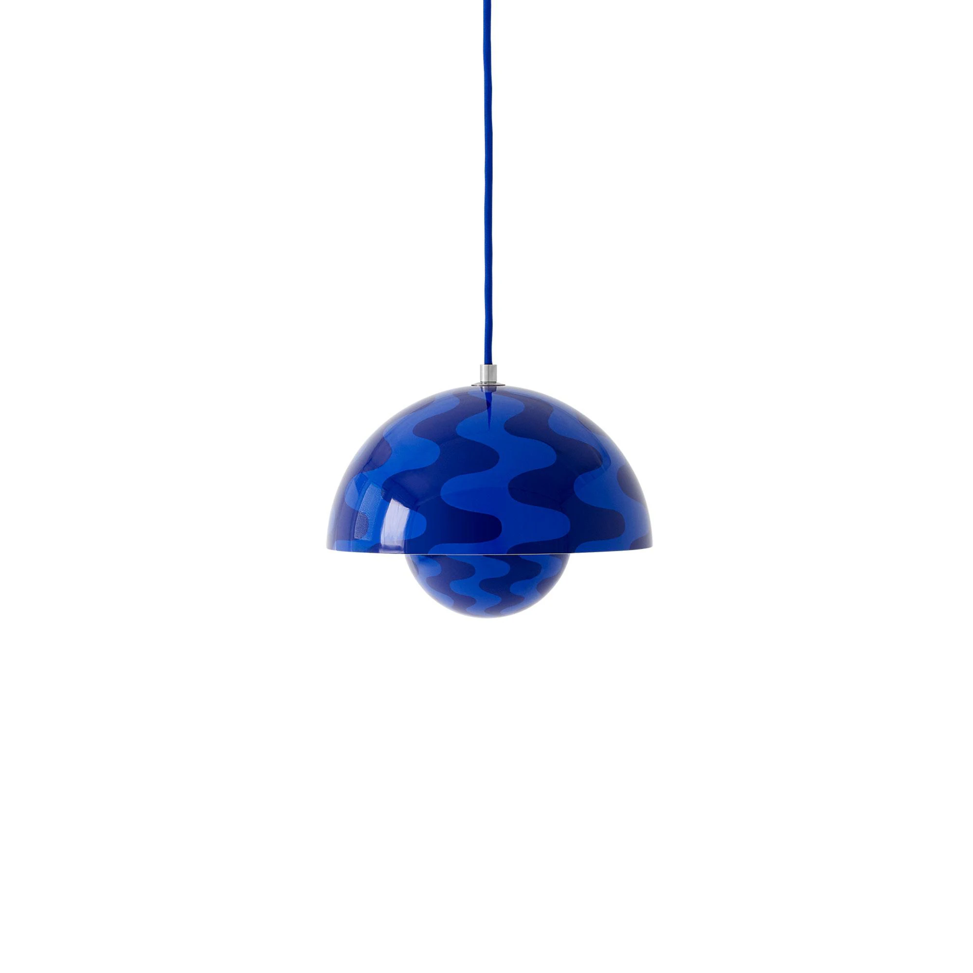 &Tradition Flowerpot Vp1 Pendel Cobalt Blue / Twilight Blue - Pendellampor Stål Koboltblå