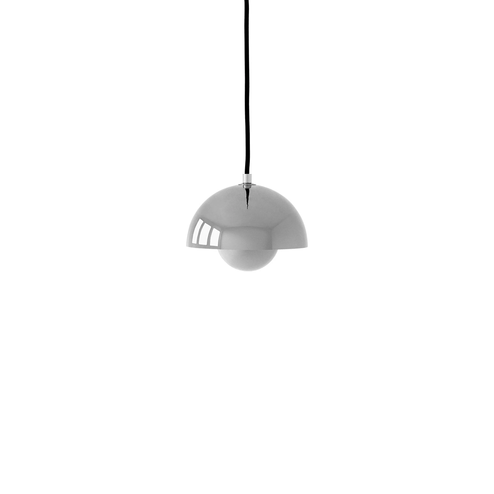 &Tradition Flowerpot Vp10 Pendel Chrome-plated - Pendellampor Stål Krompläterad