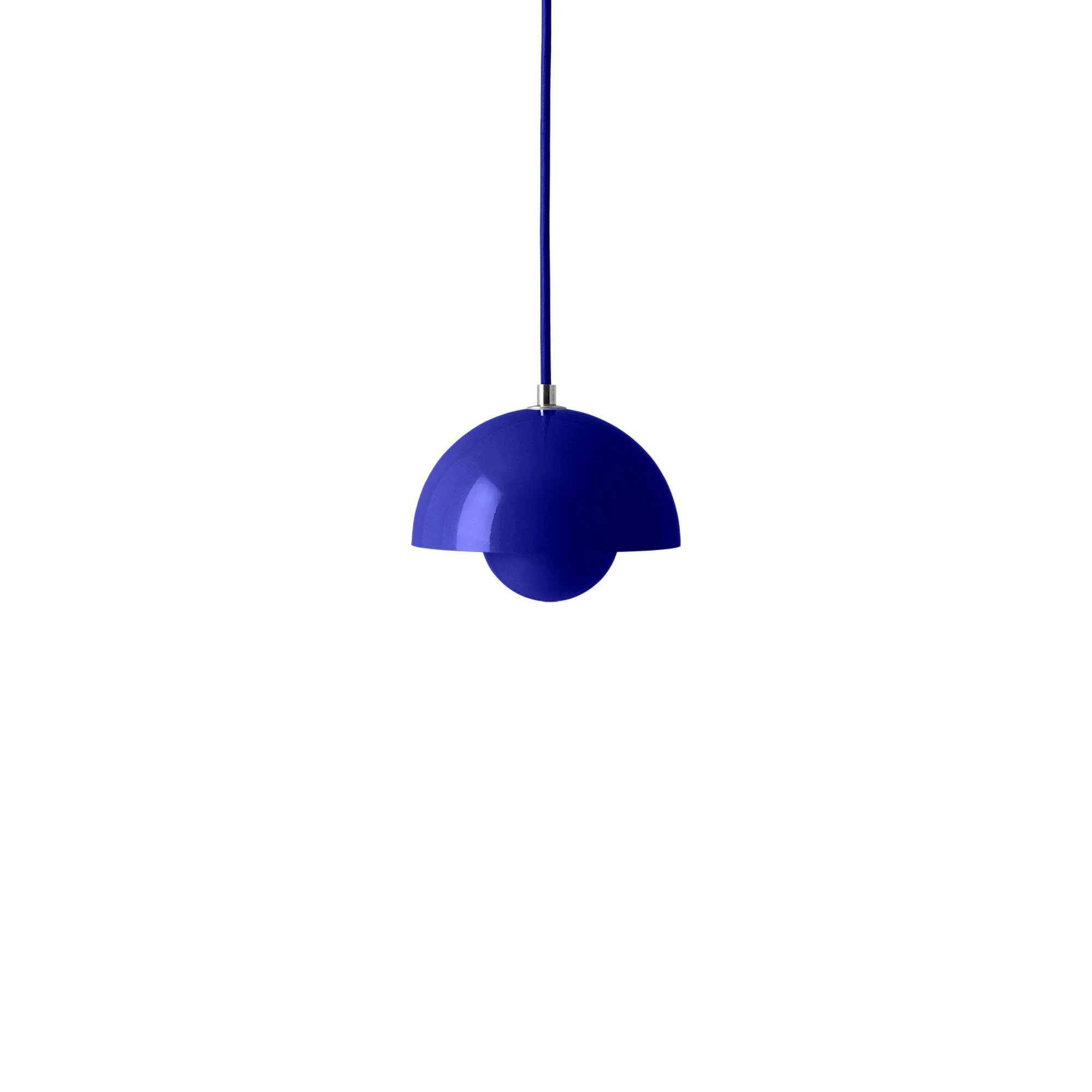 &Tradition Flowerpot Vp10 Pendel Cobalt Blue - Pendellampor Stål Koboltblå