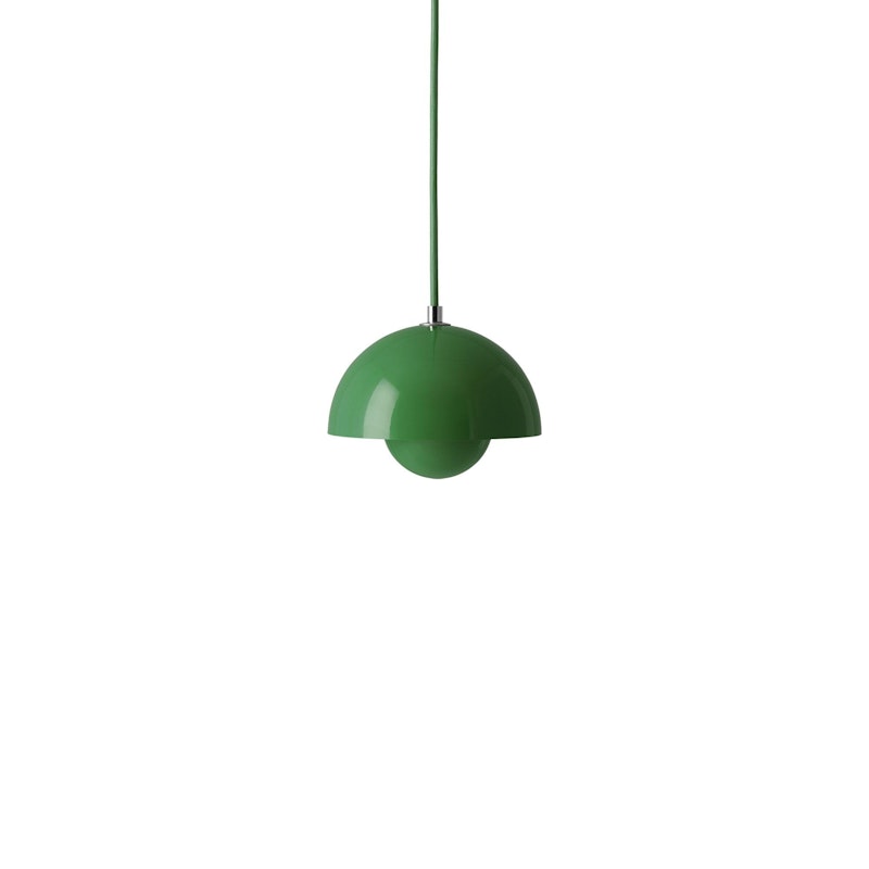 Flowerpot VP10 Pendel, Signal Green