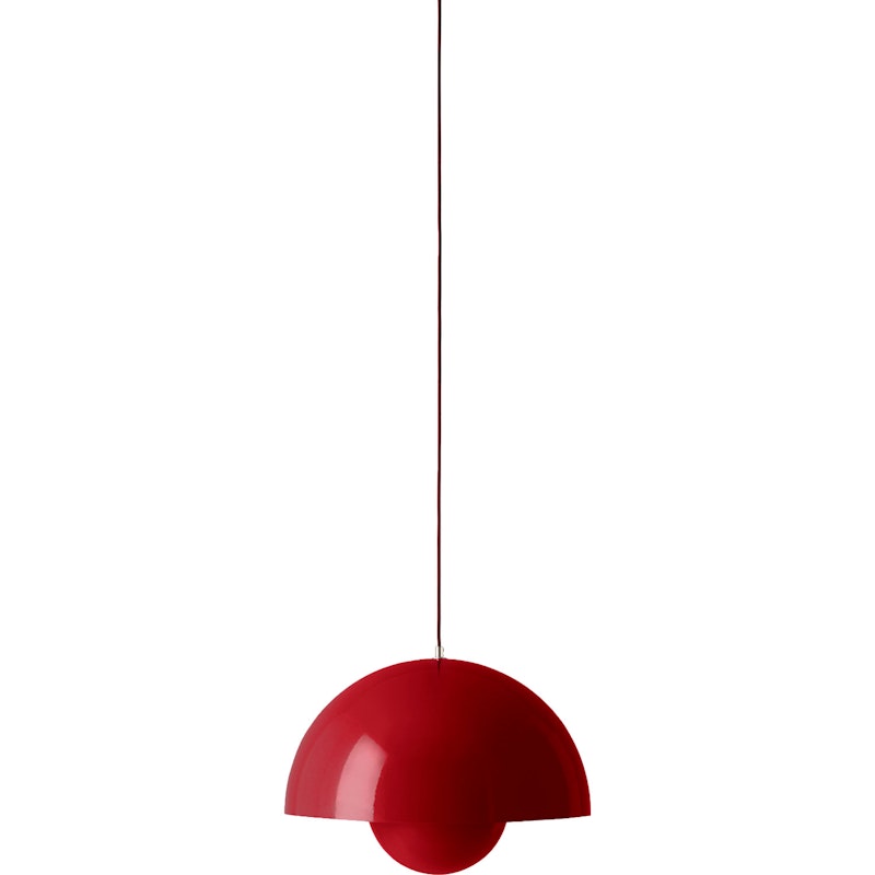 Flowerpot VP2 Pendel, Vermilion Red