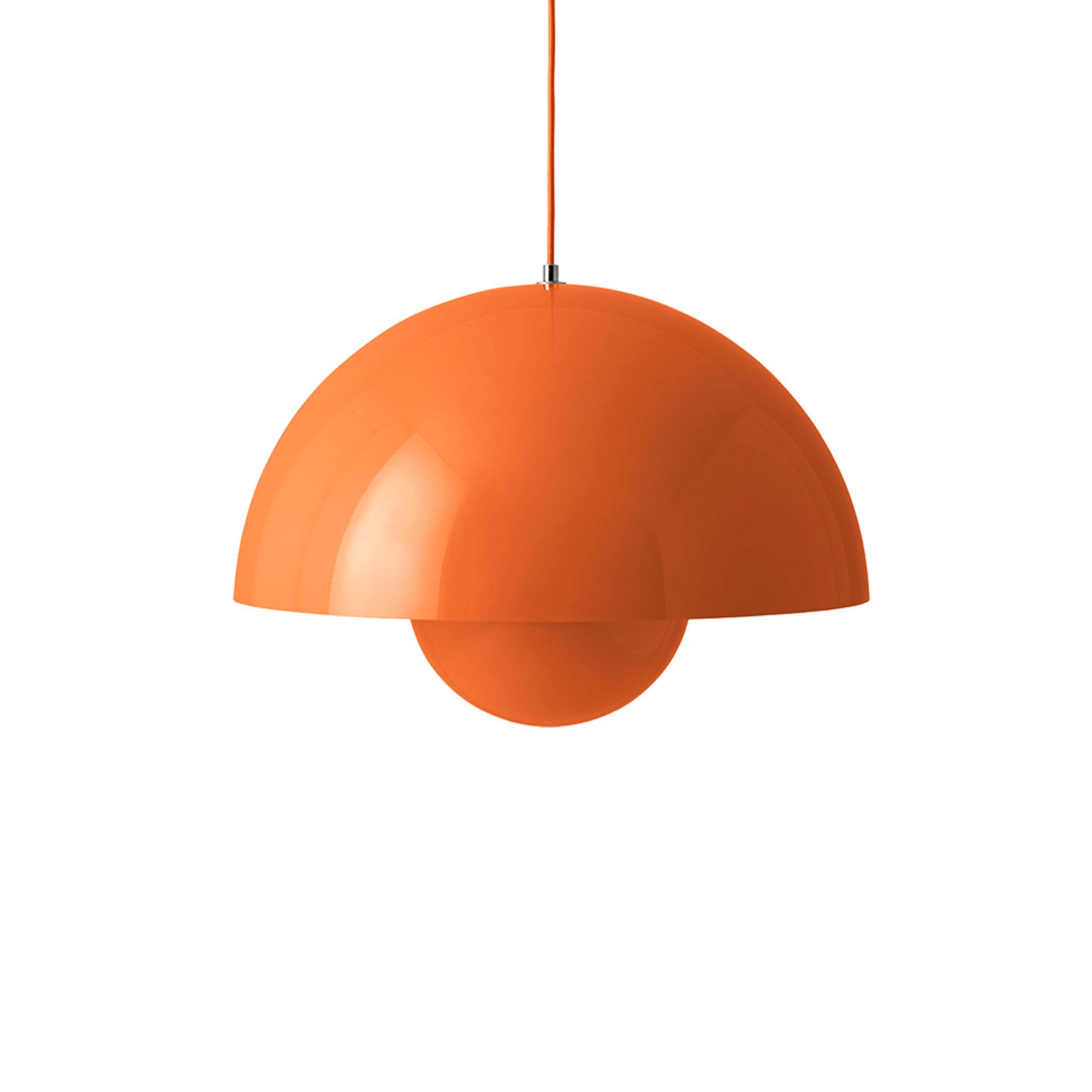 &Tradition Flowerpot Vp2 Pendel - Pendellampor Stål Zesty Orange