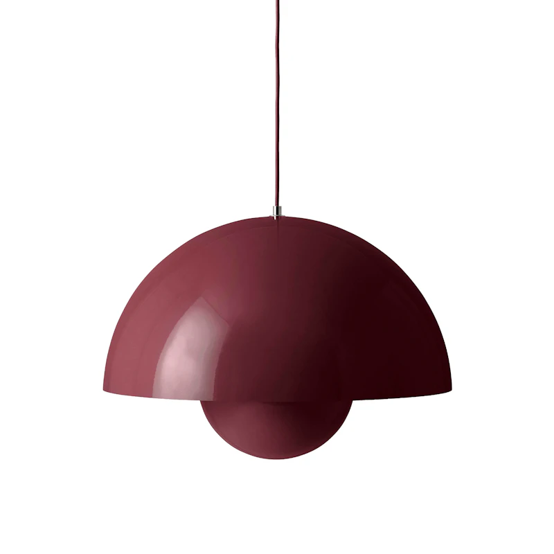 Flowerpot VP2 Pendel, Dark Plum