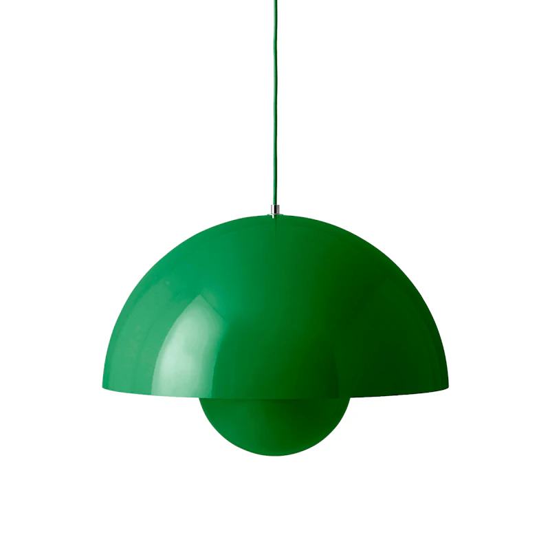 Flowerpot VP2 Pendel, Signalgrön