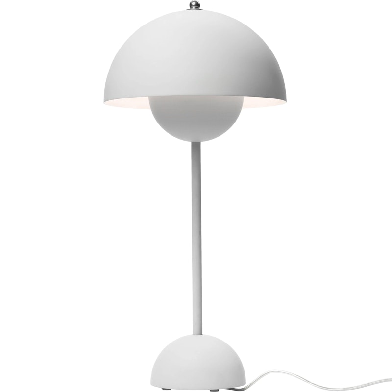 Flowerpot VP3 Bordslampa, Matt Light Grey