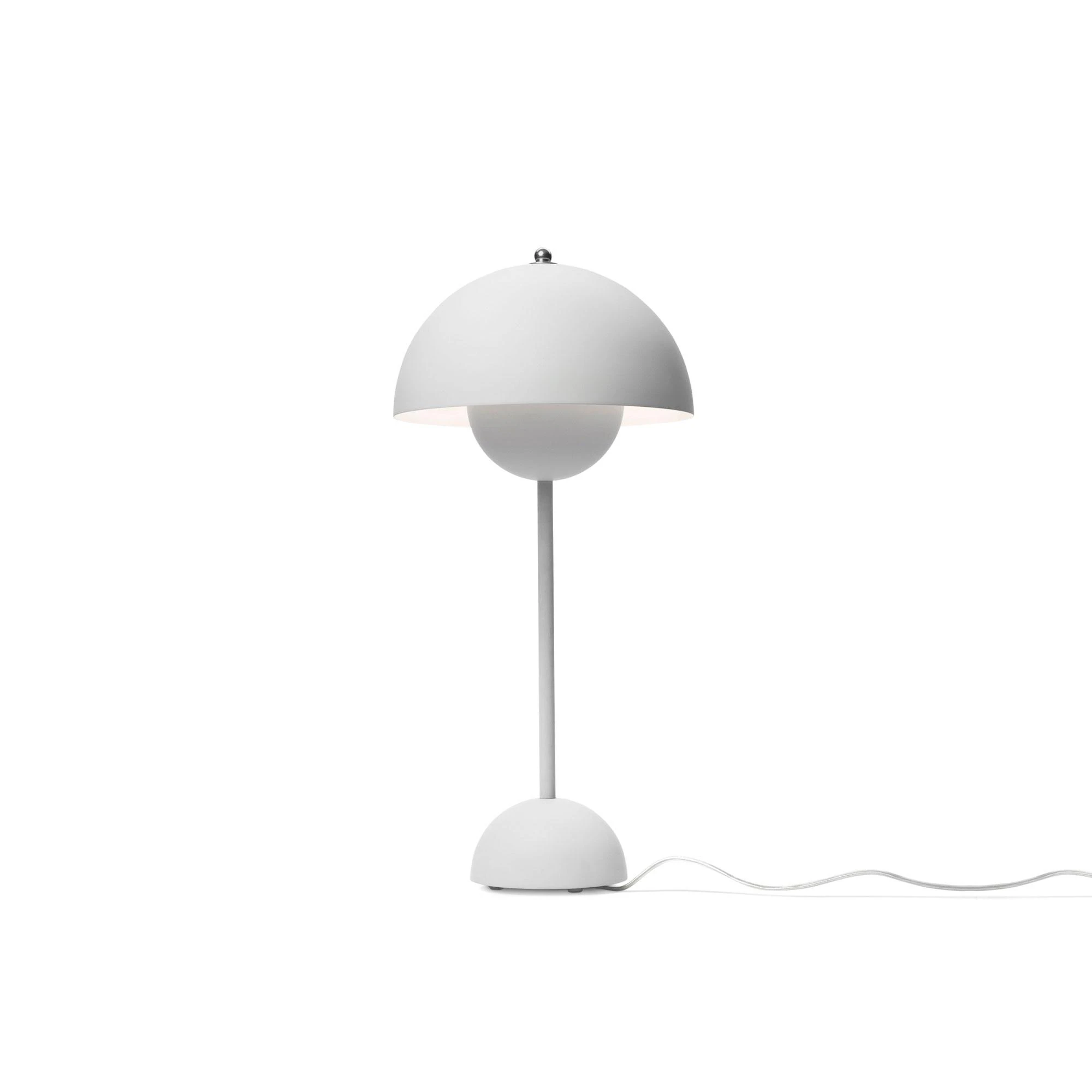 &Tradition Flowerpot Vp3 Bordslampa Matt Light Grey - Bordslampor St&aring;l Matt Ljusgr&aring;