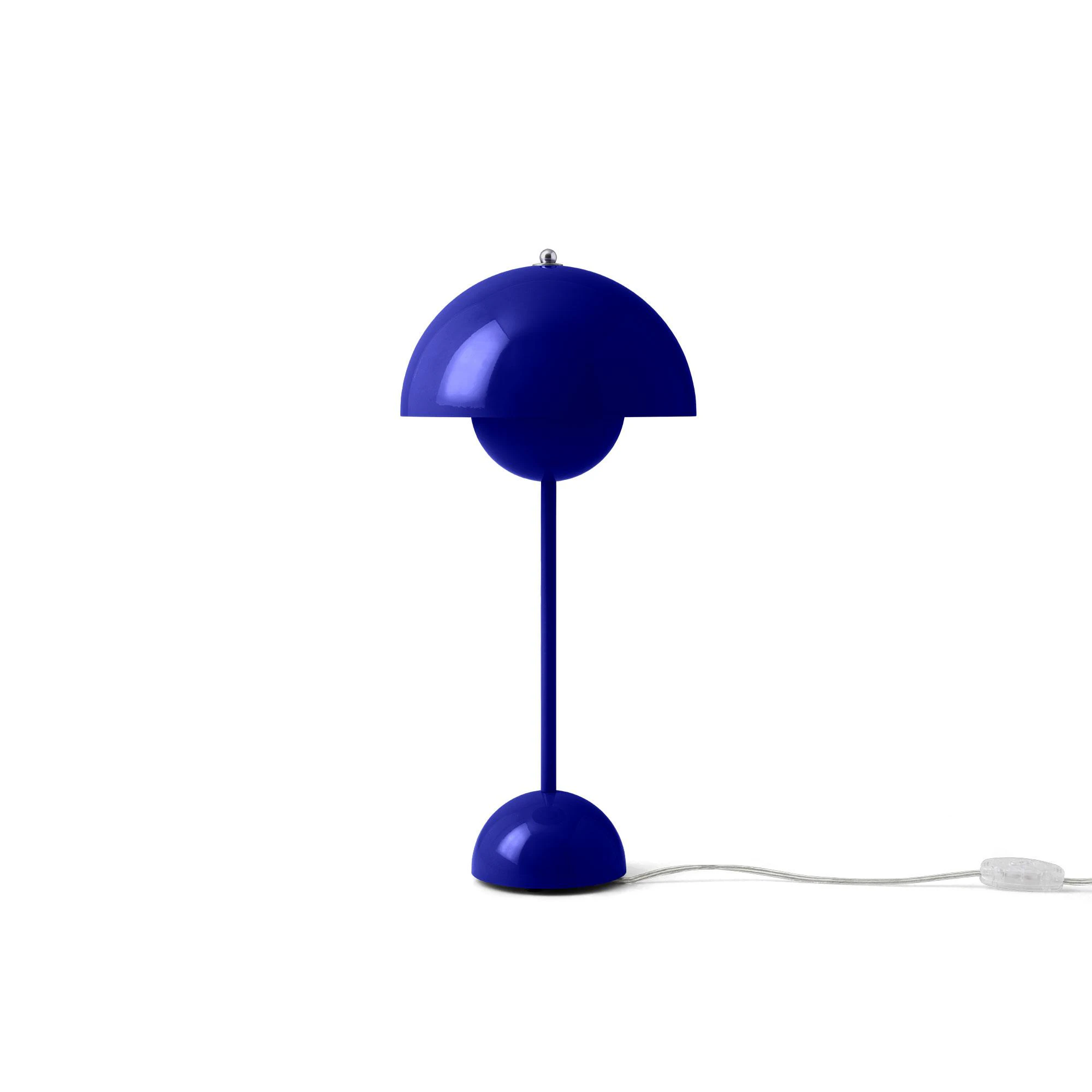 &Tradition Flowerpot Vp3 Bordslampa Cobalt Blue - Bordslampor Stål Koboltblå