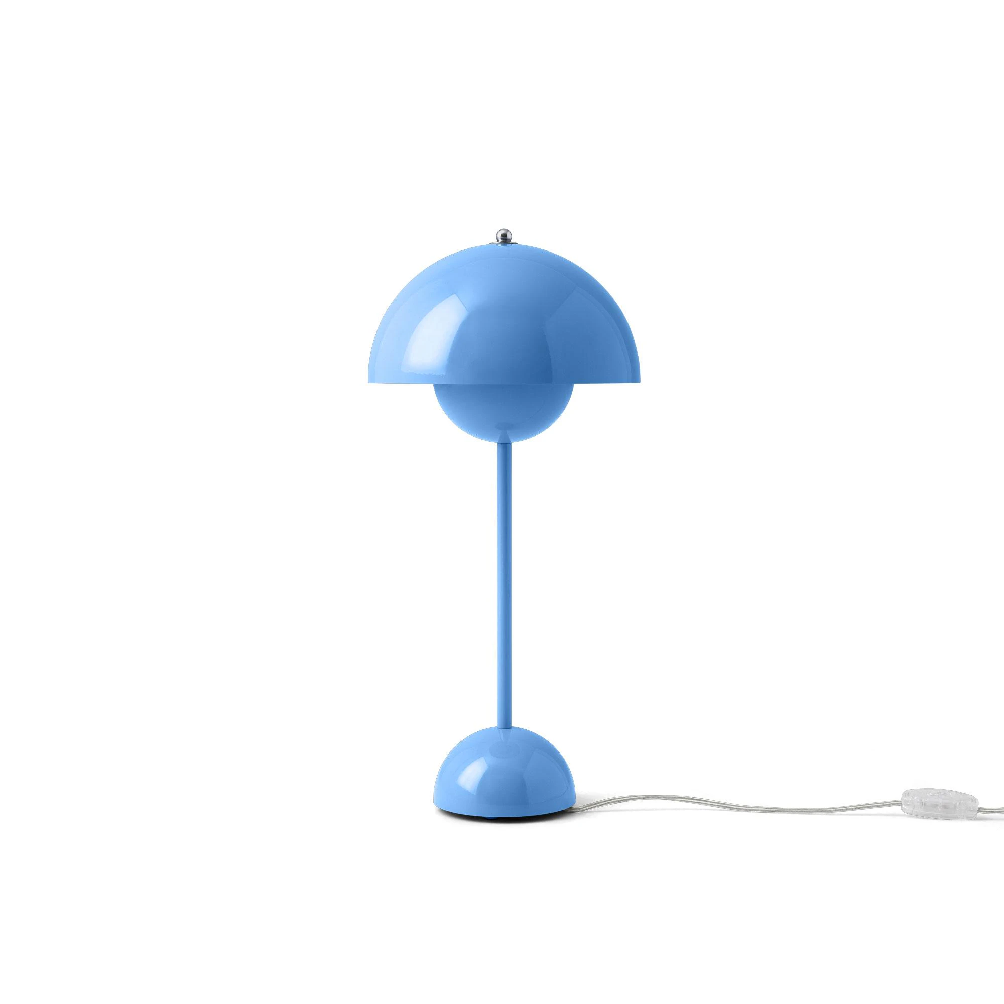 &Tradition Flowerpot Vp3 Bordslampa - Bordslampor St&aring;l Swim Blue