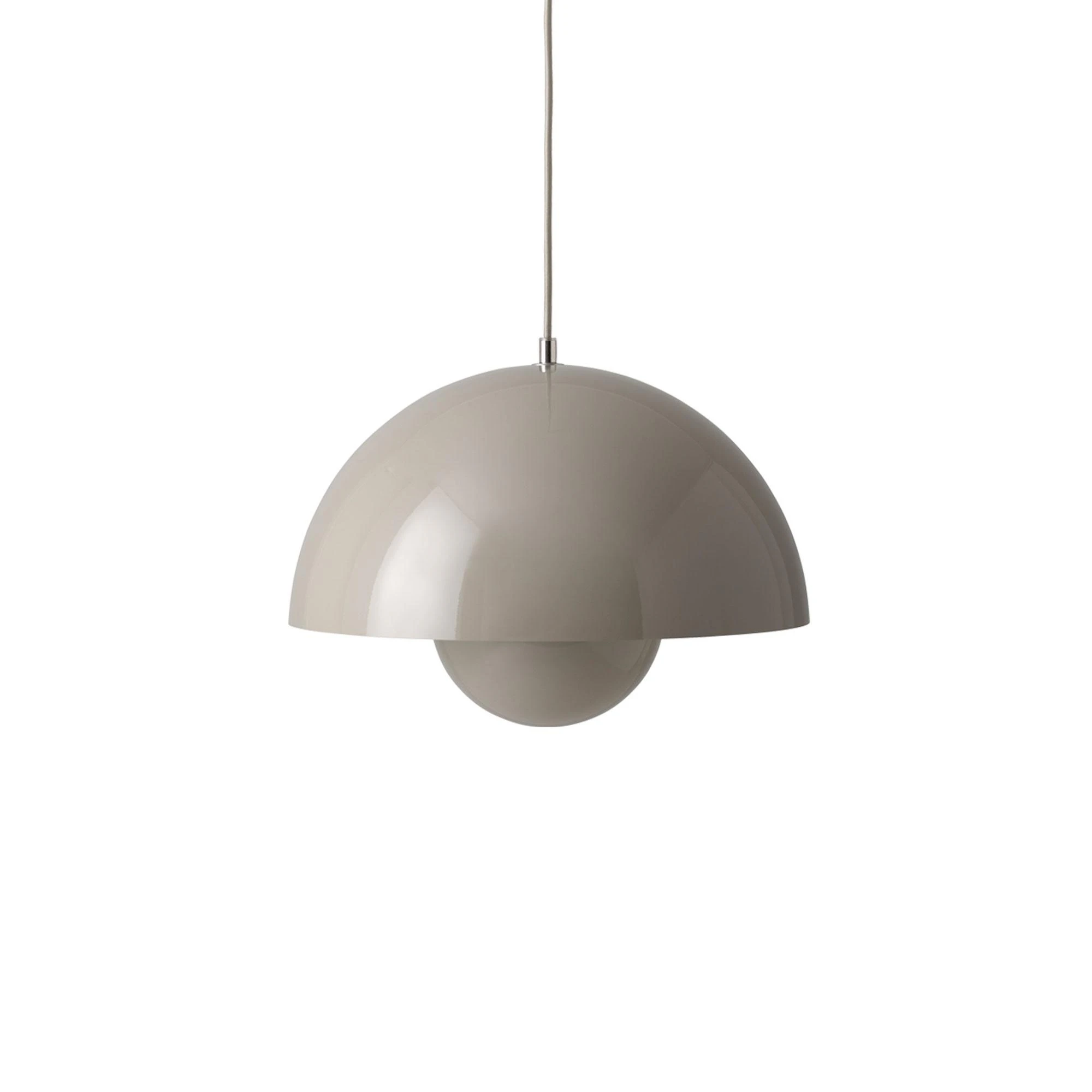 &Tradition Flowerpot Vp7 Pendel Grey Beige - Pendellampor Stål Gråbeige