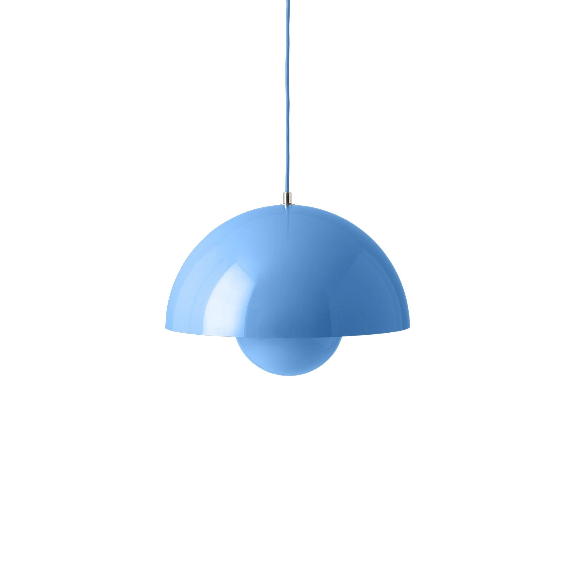 &Tradition Flowerpot Vp7 Pendel - Pendellampor Stål Swim Blue