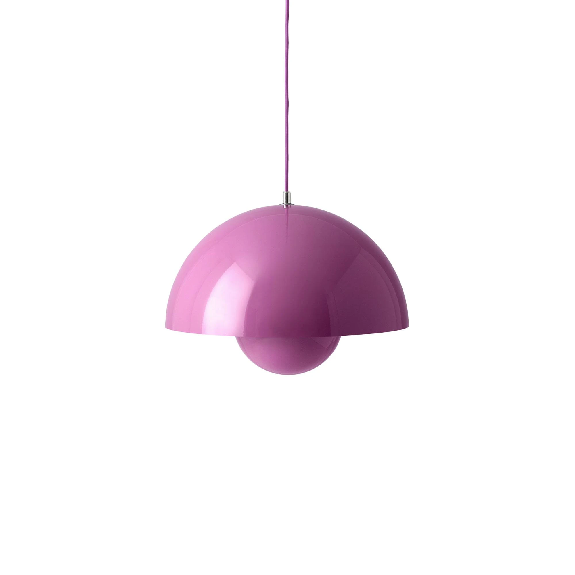 &Tradition Flowerpot Vp7 Pendel - Pendellampor Stål Tangy Pink