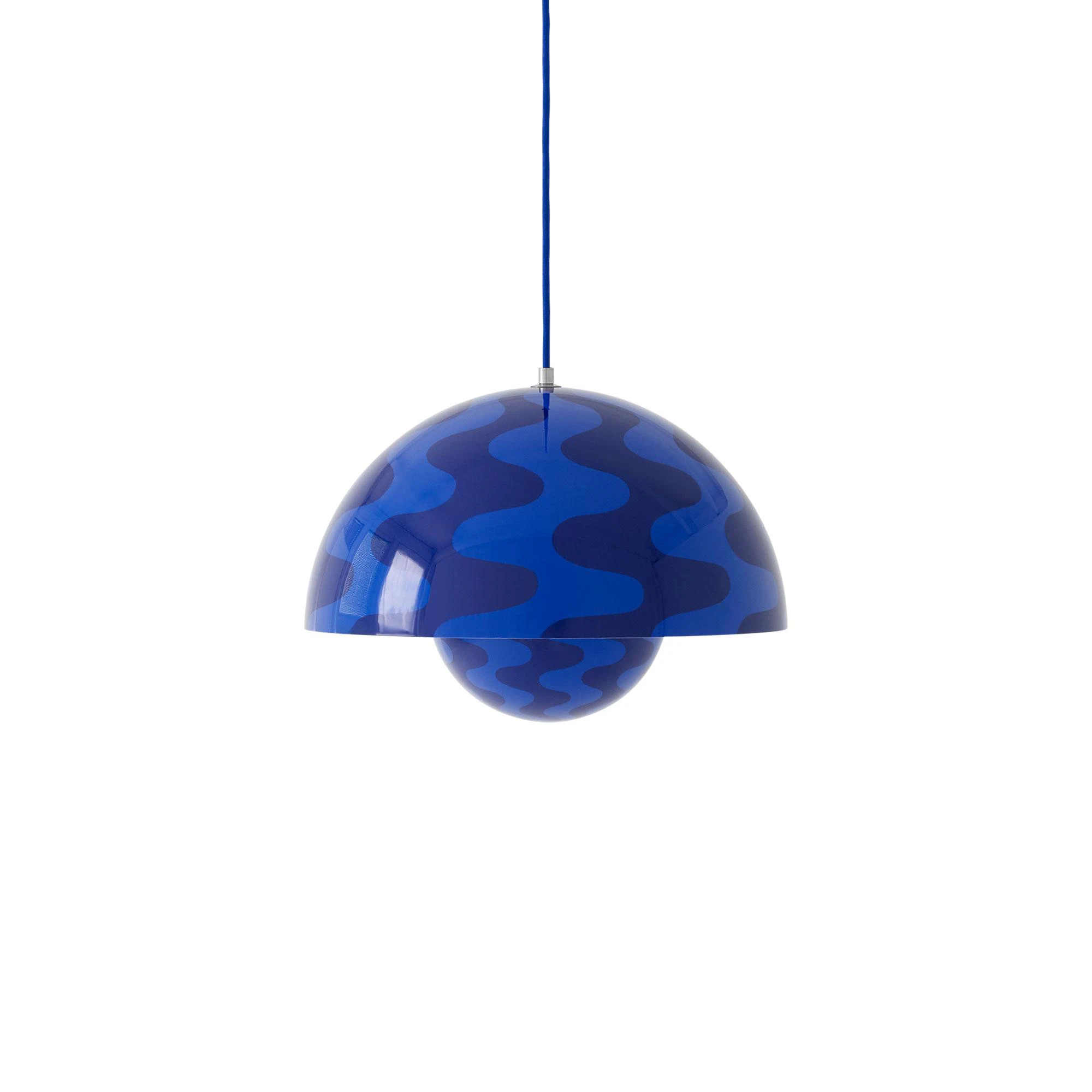 &Tradition Flowerpot Vp7 Pendel Cobalt Blue / Twilight Blue - Pendellampor Stål Koboltblå