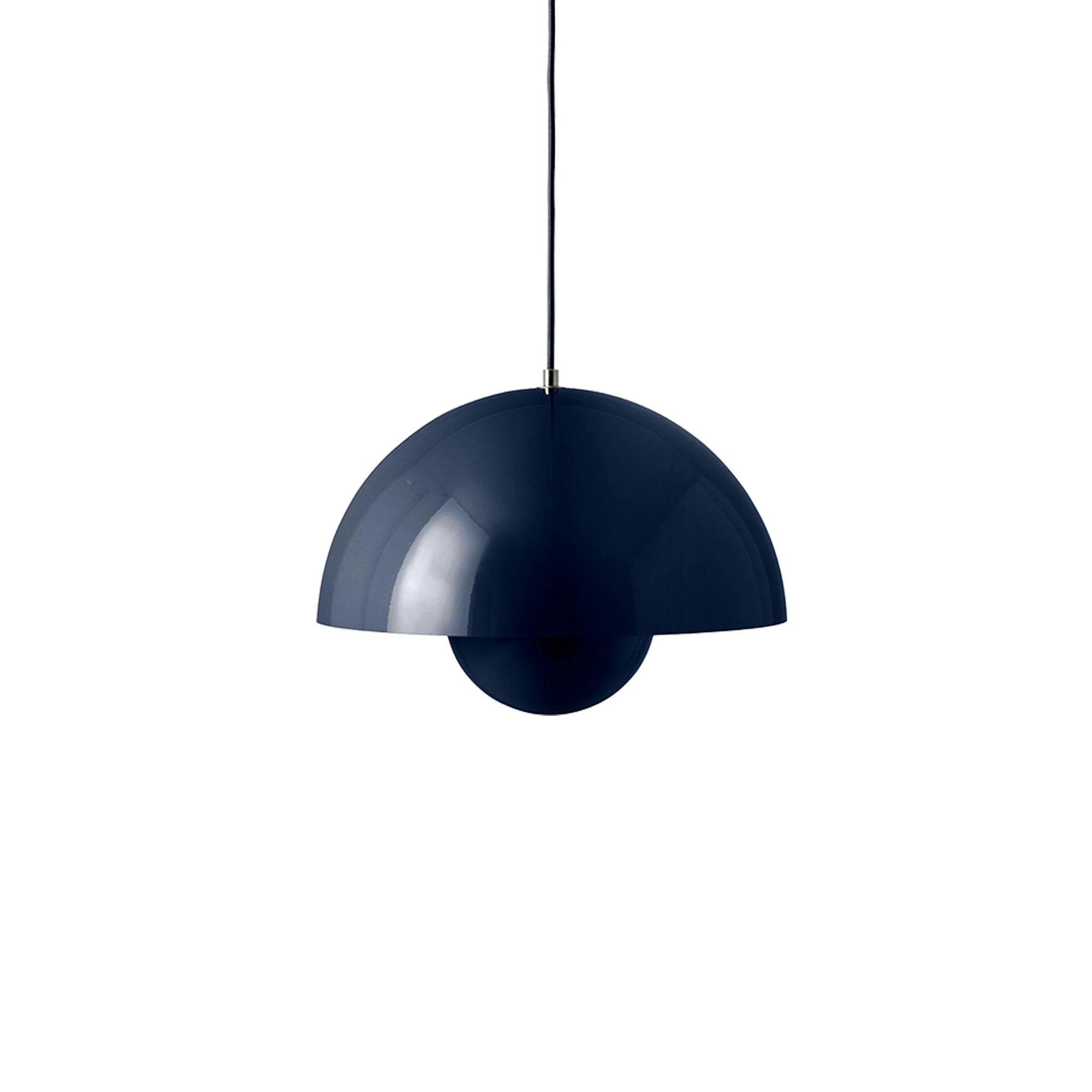 &Tradition Flowerpot Vp7 Pendel Steel Blue - Pendellampor Stål Stålblå