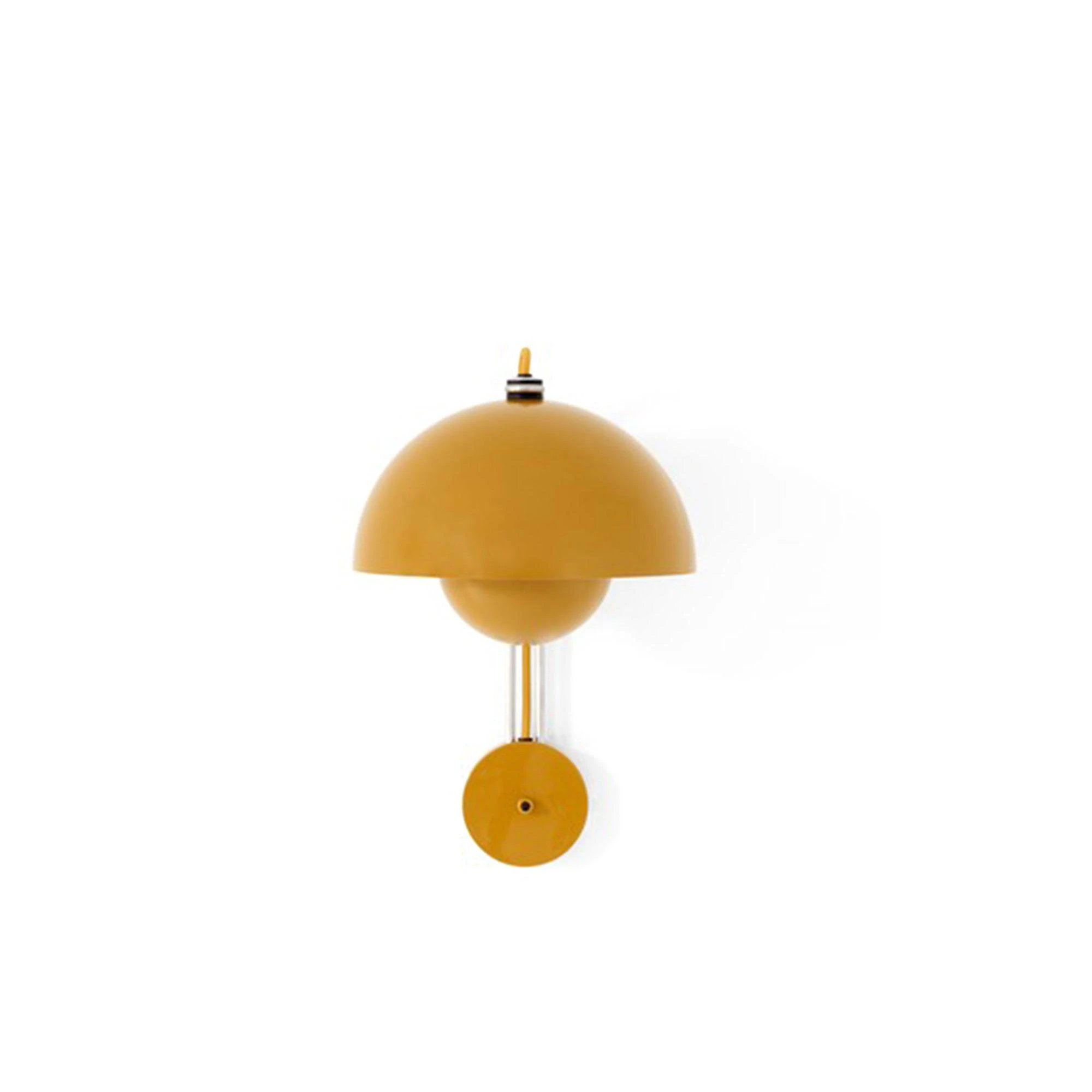&Tradition Flowerpot Vp8 V&auml;gglampa Mustard - V&auml;gglampor J&auml;rn Senapsgul