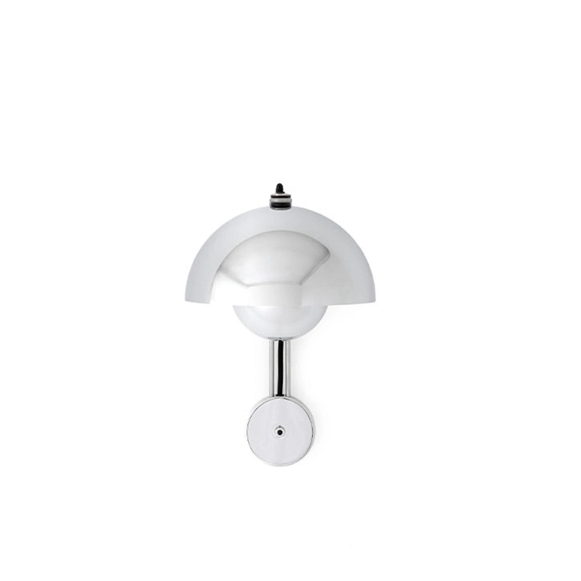 &Tradition Flowerpot Vp8 V&auml;gglampa Chrome-plated - V&auml;gglampor J&auml;rn Krompl&auml;terad