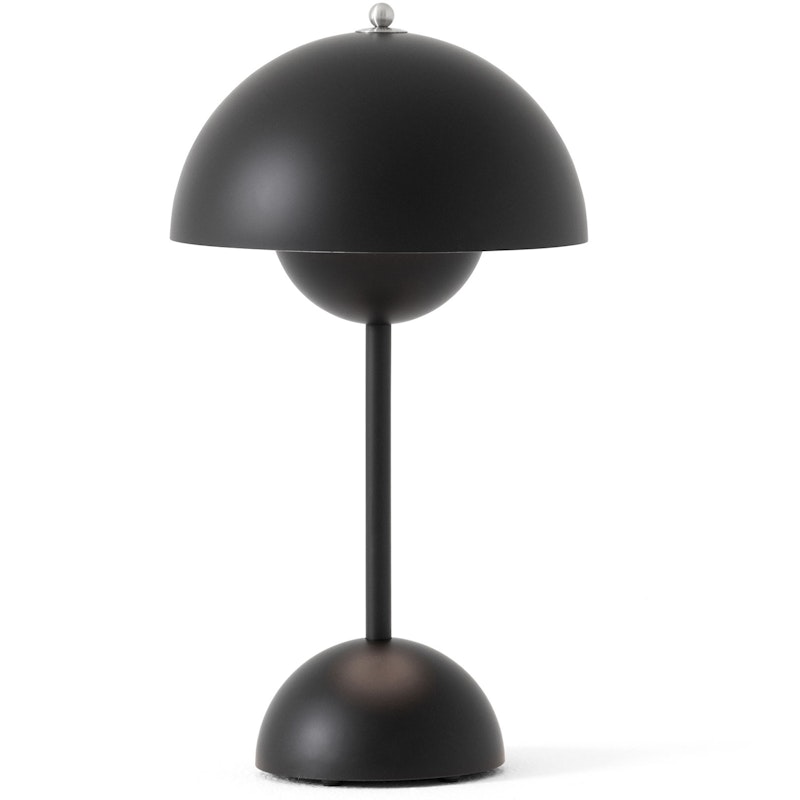 Flowerpot VP9 Bordslampa Portabel, Matt Black