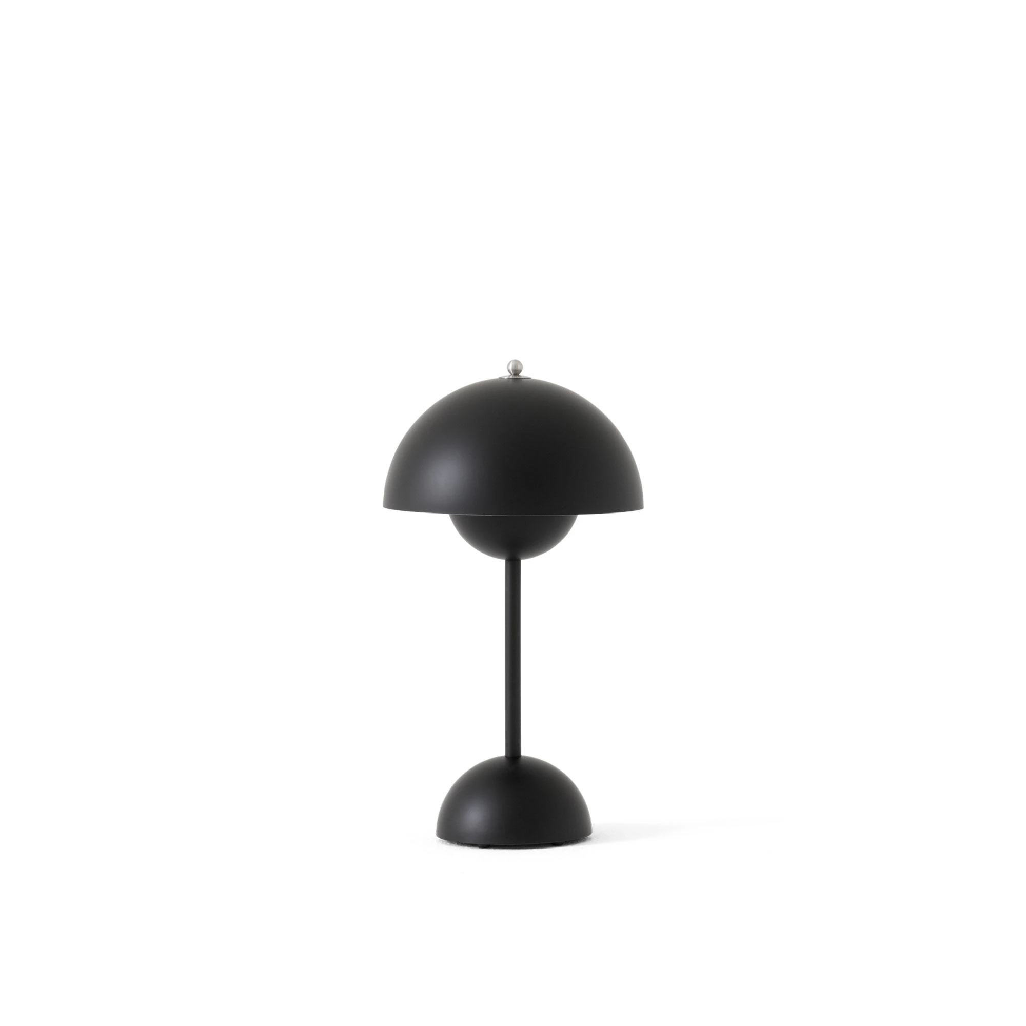 &Tradition Flowerpot Vp9 Bordslampa Portabel Matt Black - Portabla lampor Stål Mattsvart