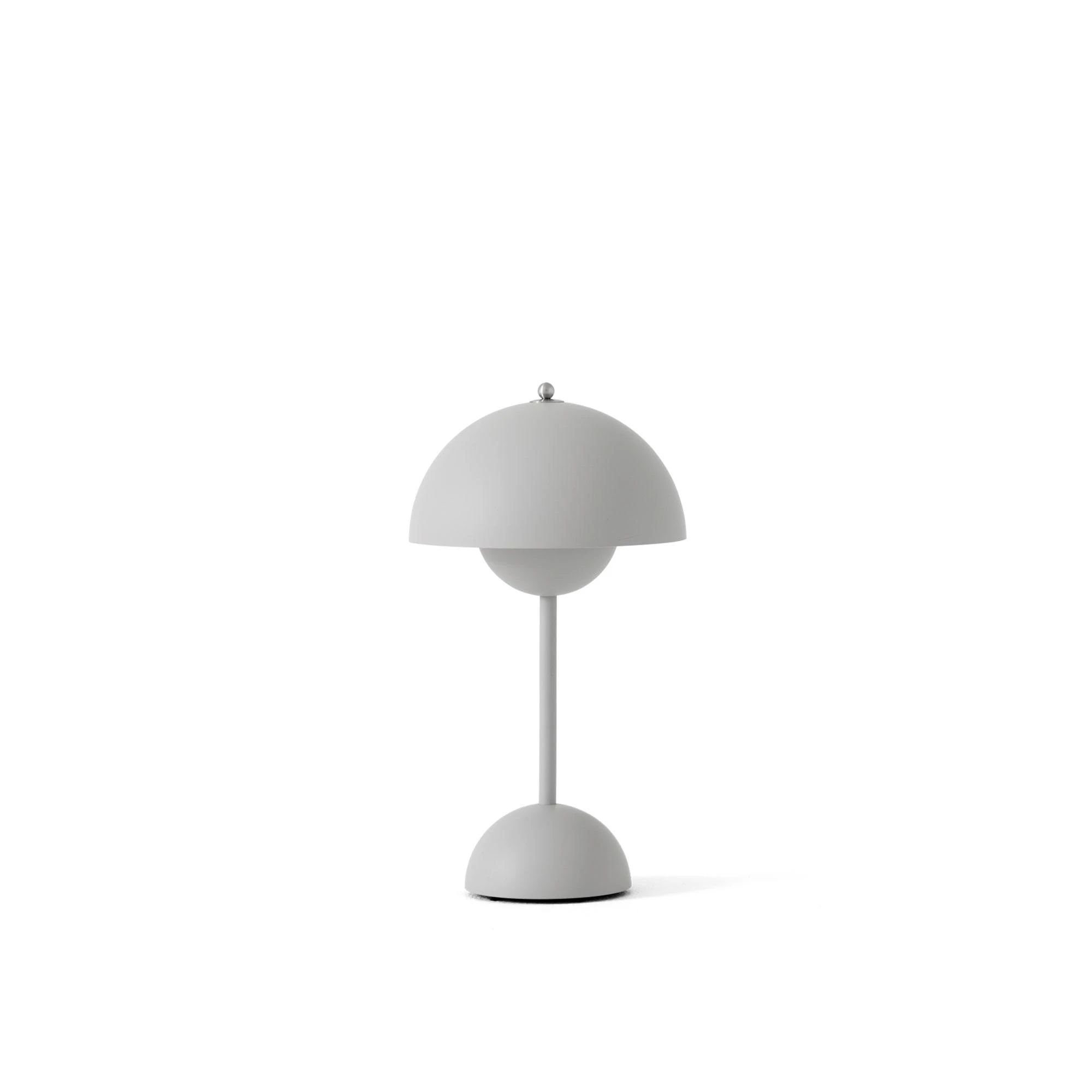 &Tradition Flowerpot Vp9 Bordslampa Portabel Matt Light Grey - Portabla lampor Stål Matt Ljusgrå
