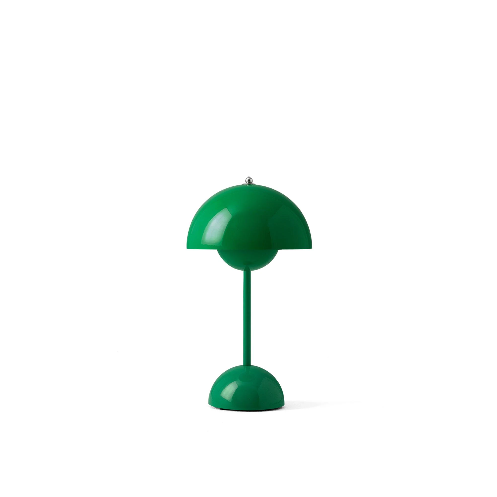 &Tradition Flowerpot Vp9 Bordslampa Portabel Signal Green - Portabla lampor Stål Signalgrön