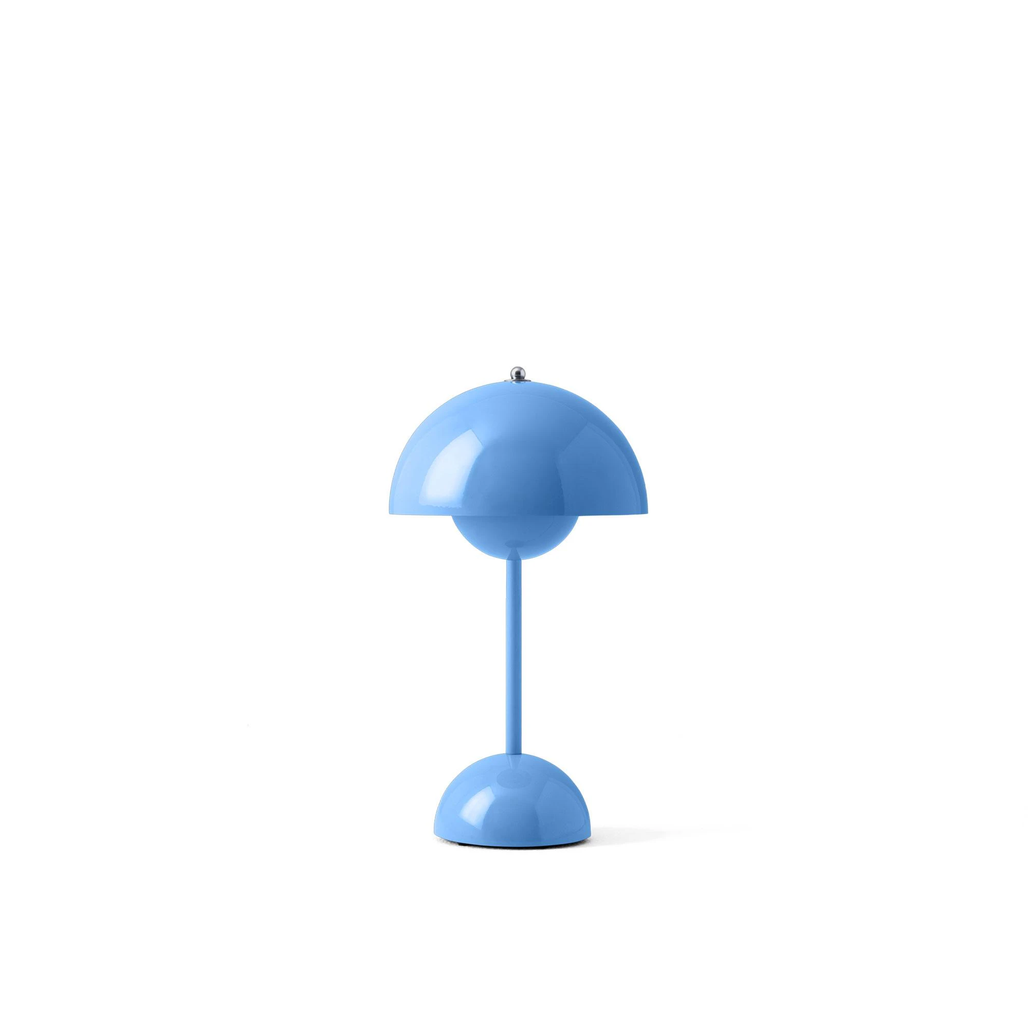 &Tradition Flowerpot Vp9 Bordslampa Portabel - Portabla lampor Stål Swim Blue