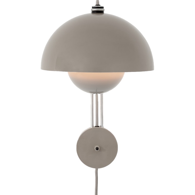 Flowerpot VP8 Vägglampa, Grey Beige